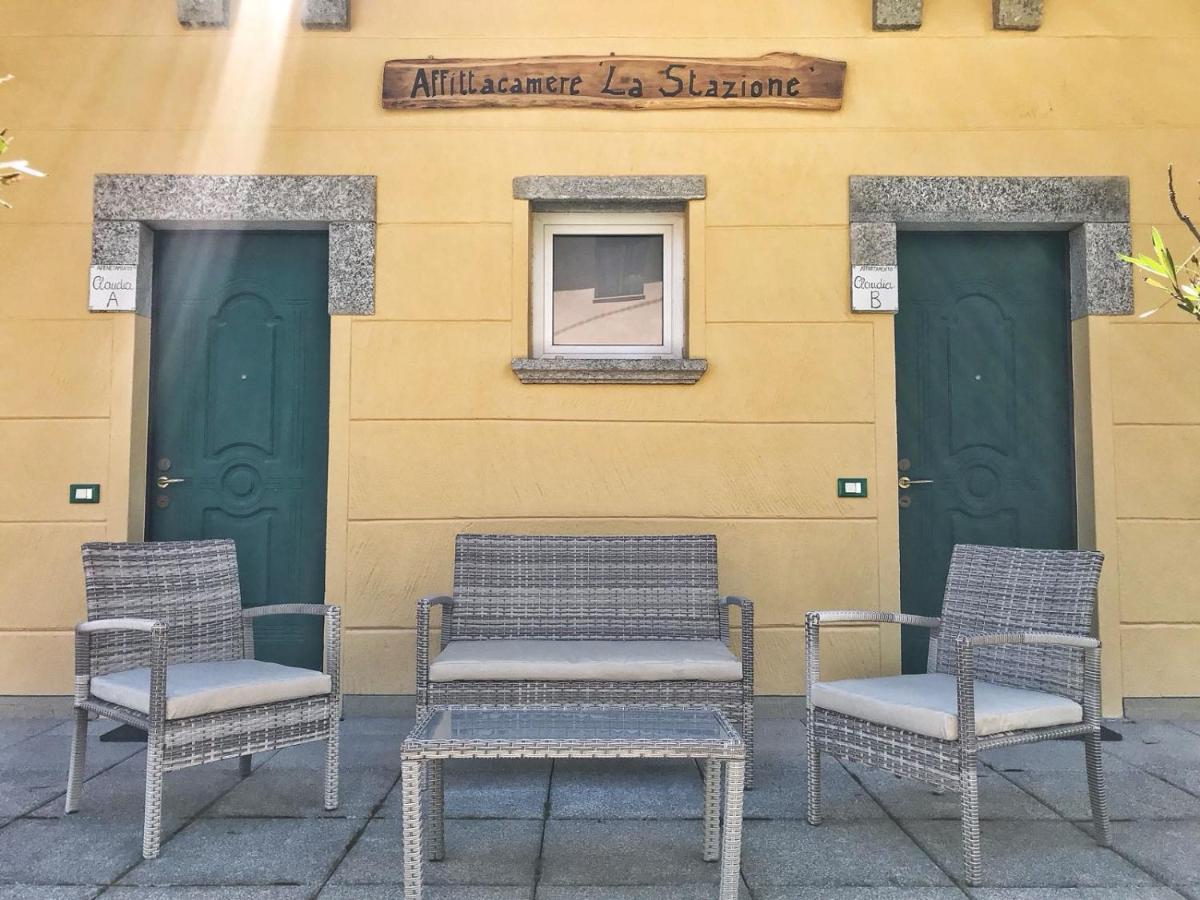 La Stazione Hotel Premeno Bagian luar foto
