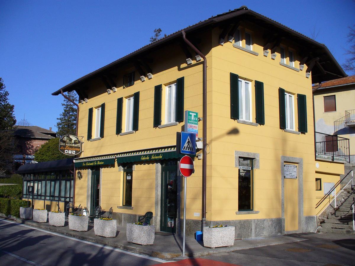 La Stazione Hotel Premeno Bagian luar foto